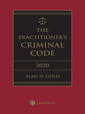 cover image of The Practitioner's Criminal Code